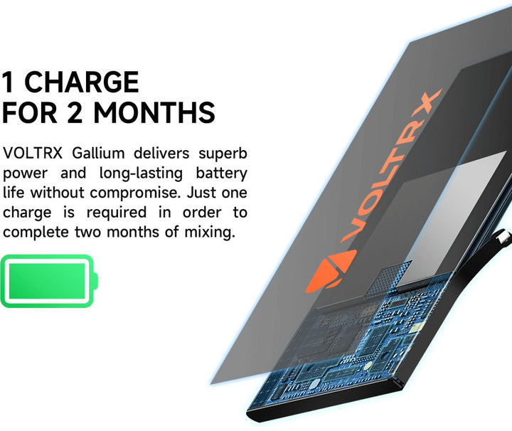 Bình VOLTRX Gallium Electric Shaker Bottle 