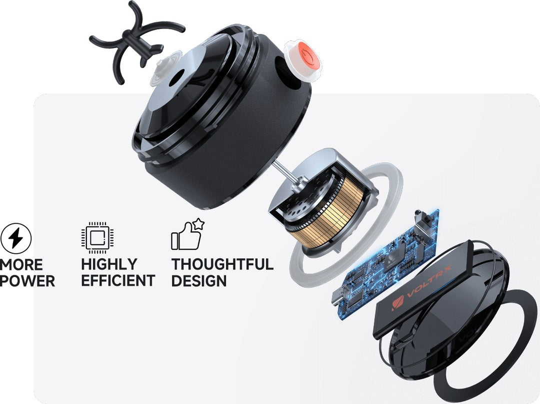 Bình VOLTRX Gallium Electric Shaker Bottle #Avocado Green