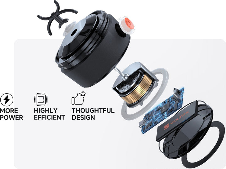 Bình VOLTRX Gallium Electric Shaker Bottle 