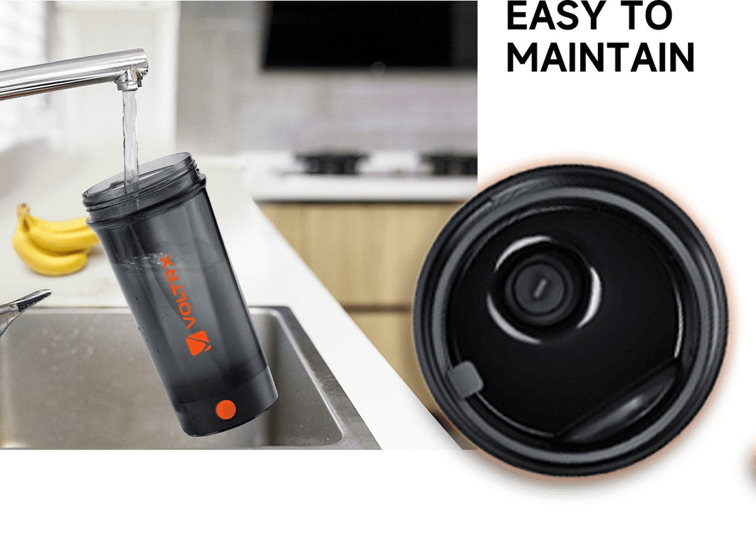 Bình VOLTRX Gallium Electric Shaker Bottle #Avocado Green