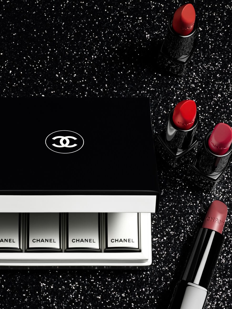 Bộ 4 Son CHANEL Rouge Allure Velvet Nuit Blanche Set - Kallos Vietnam