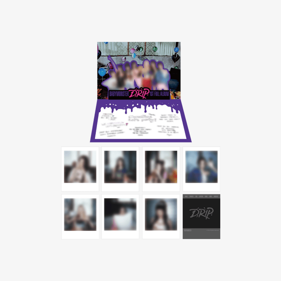 Bộ Ảnh BABYMONSTER Pop-Up Card Set - Kallos Vietnam