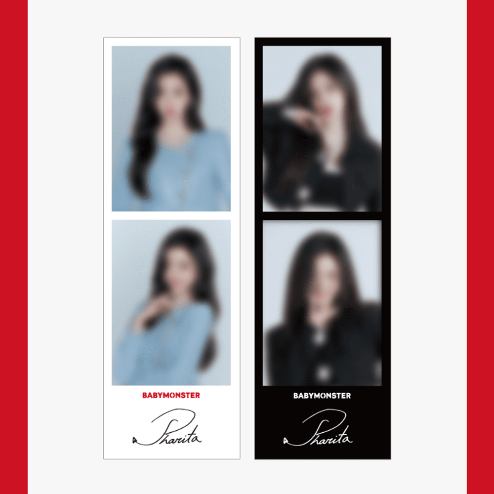 Bộ Ảnh BABYMONSTER PVC Frame + 2 Cut Photo Set - Kallos Vietnam