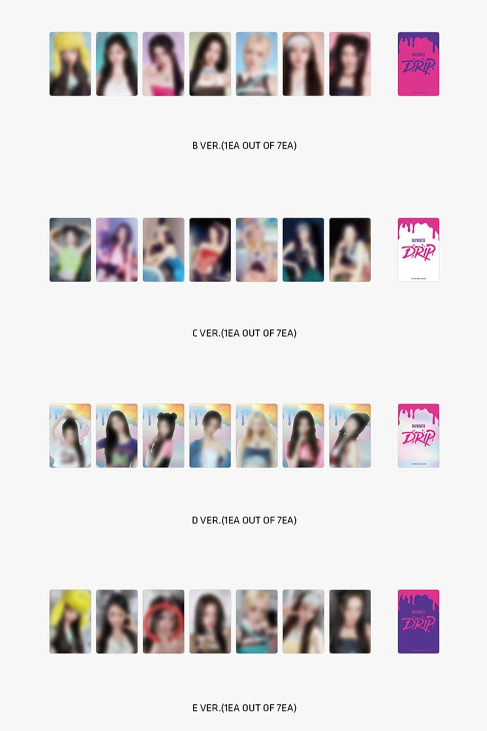 Bộ Ảnh BABYMONSTER Trading Photocard - Kallos Vietnam