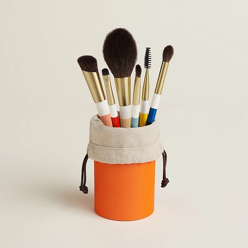 Bộ Cọ Trang Điểm HERMES Les Pinceaux Hermès Les Voyageurs