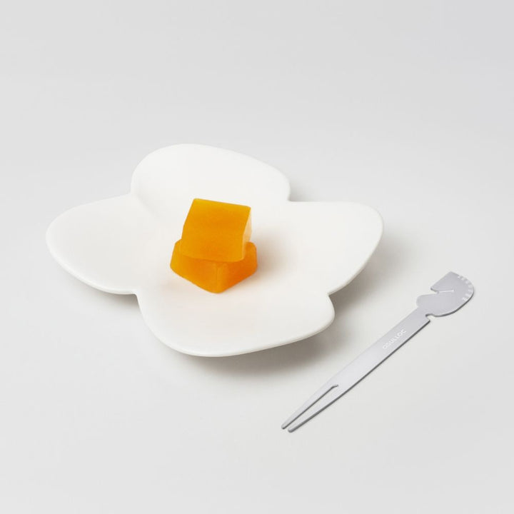Bộ Dĩa Và Gắp OSULLOC Jeju Plate &amp; Pick Set Mujagi-Kallos
