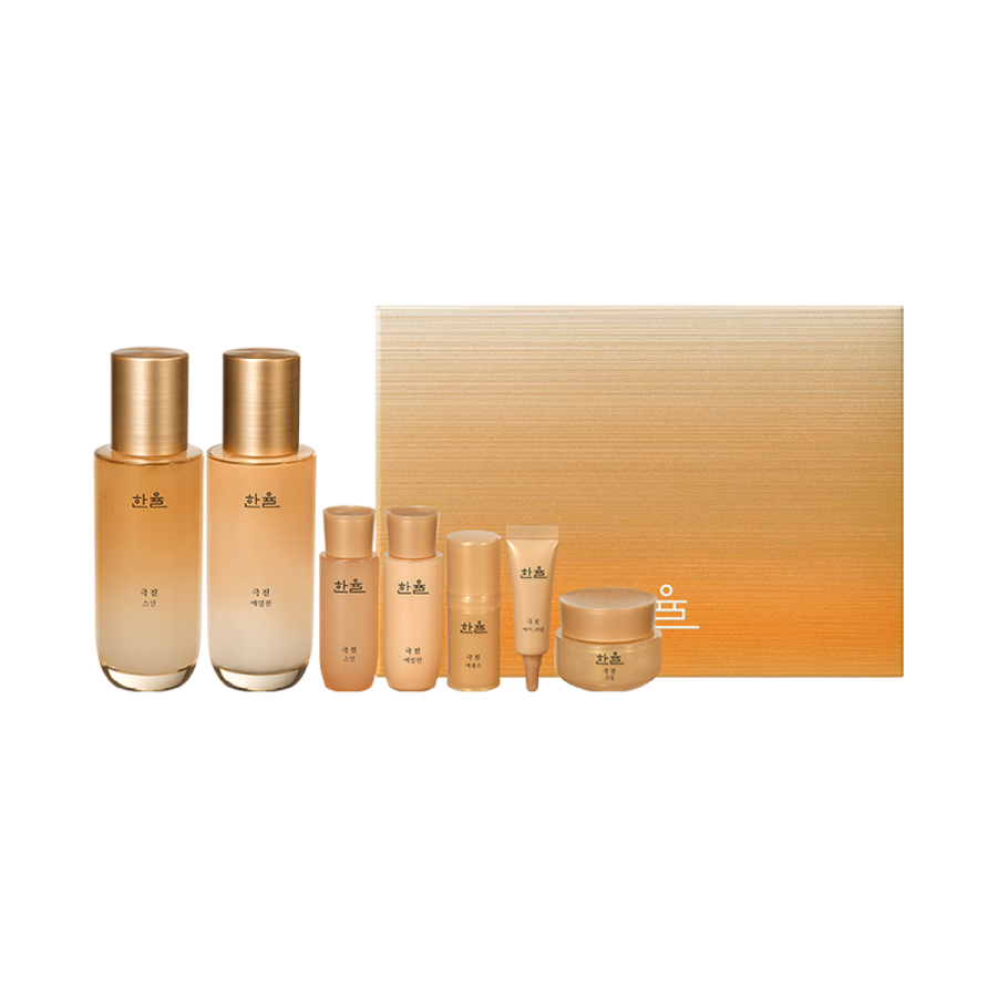 Bộ Dưỡng Da HANYUL Ginseng The Classic Skin - Emulsion Set - Kallos Vietnam