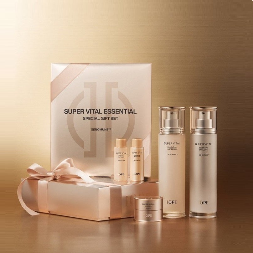 Bộ Dưỡng Da IOPE Super Vital Essential Softener & Emulsion Set-Kallos