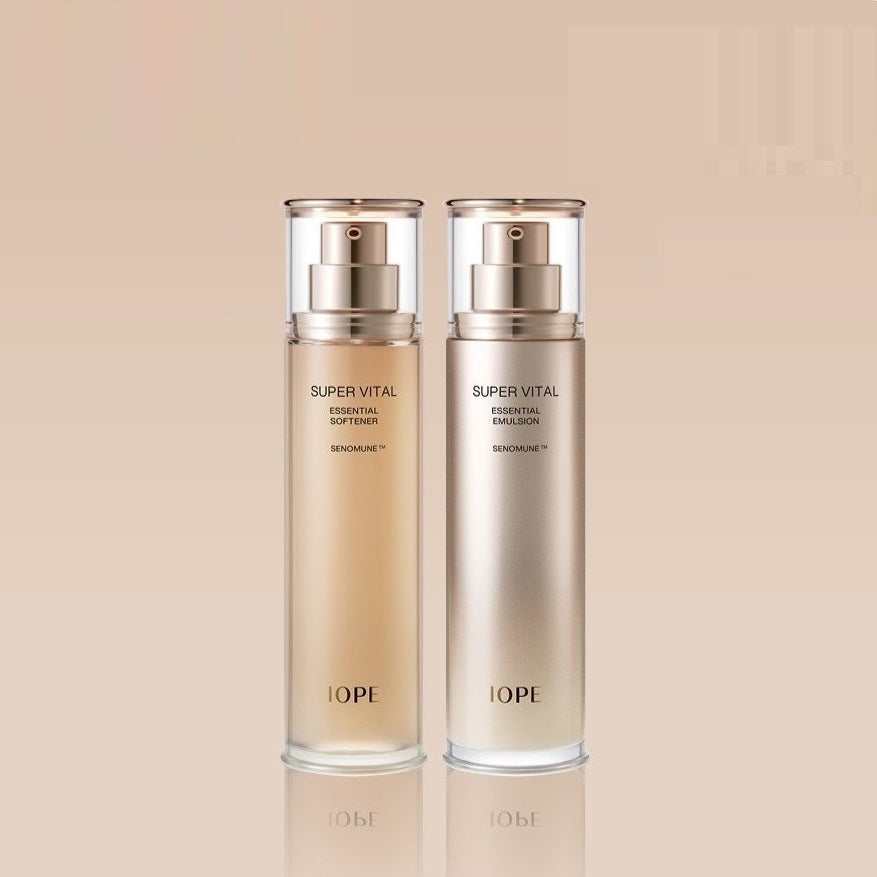Bộ Dưỡng Da IOPE Super Vital Essential Softener & Emulsion Set-Kallos