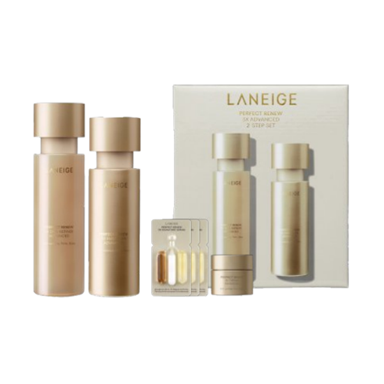 Bộ Dưỡng Da LANEIGE Perfect Renew 3X Advanced 2 Step Set