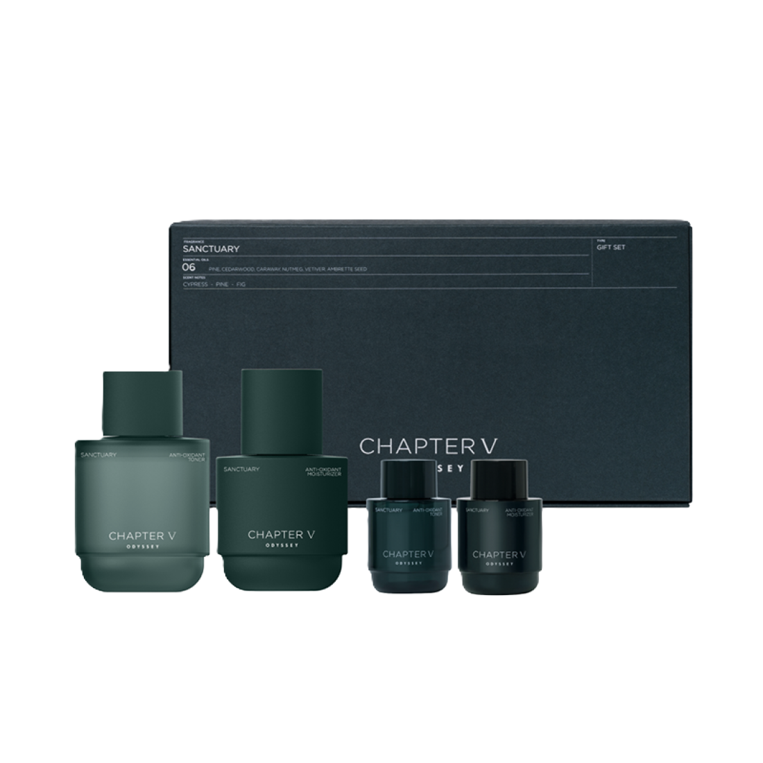 Bộ Dưỡng Da ODYSSEY Chapter V Anti-Oxidant Sanctuary Gift Set-Kallos