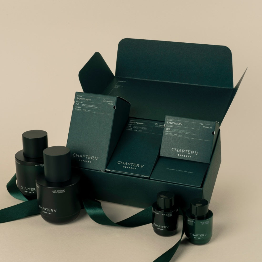 Bộ Dưỡng Da ODYSSEY Chapter V Anti-Oxidant Sanctuary Gift Set-Kallos