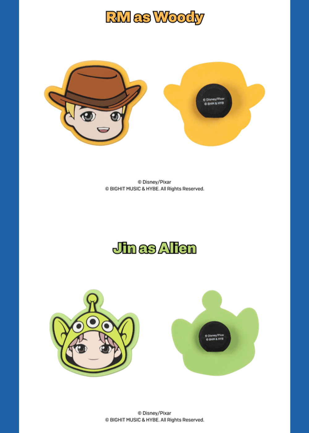 Bộ Hình BTS Parts Set - Kallos Vietnam