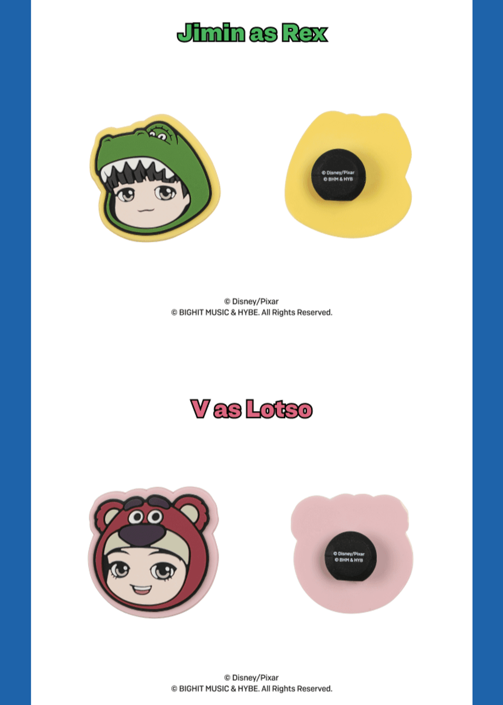 Bộ Hình BTS Parts Set - Kallos Vietnam