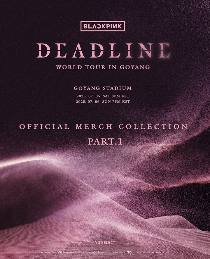 Bộ Hộp Du Lịch BLACKPINK Travel Kit #Deadline Tour