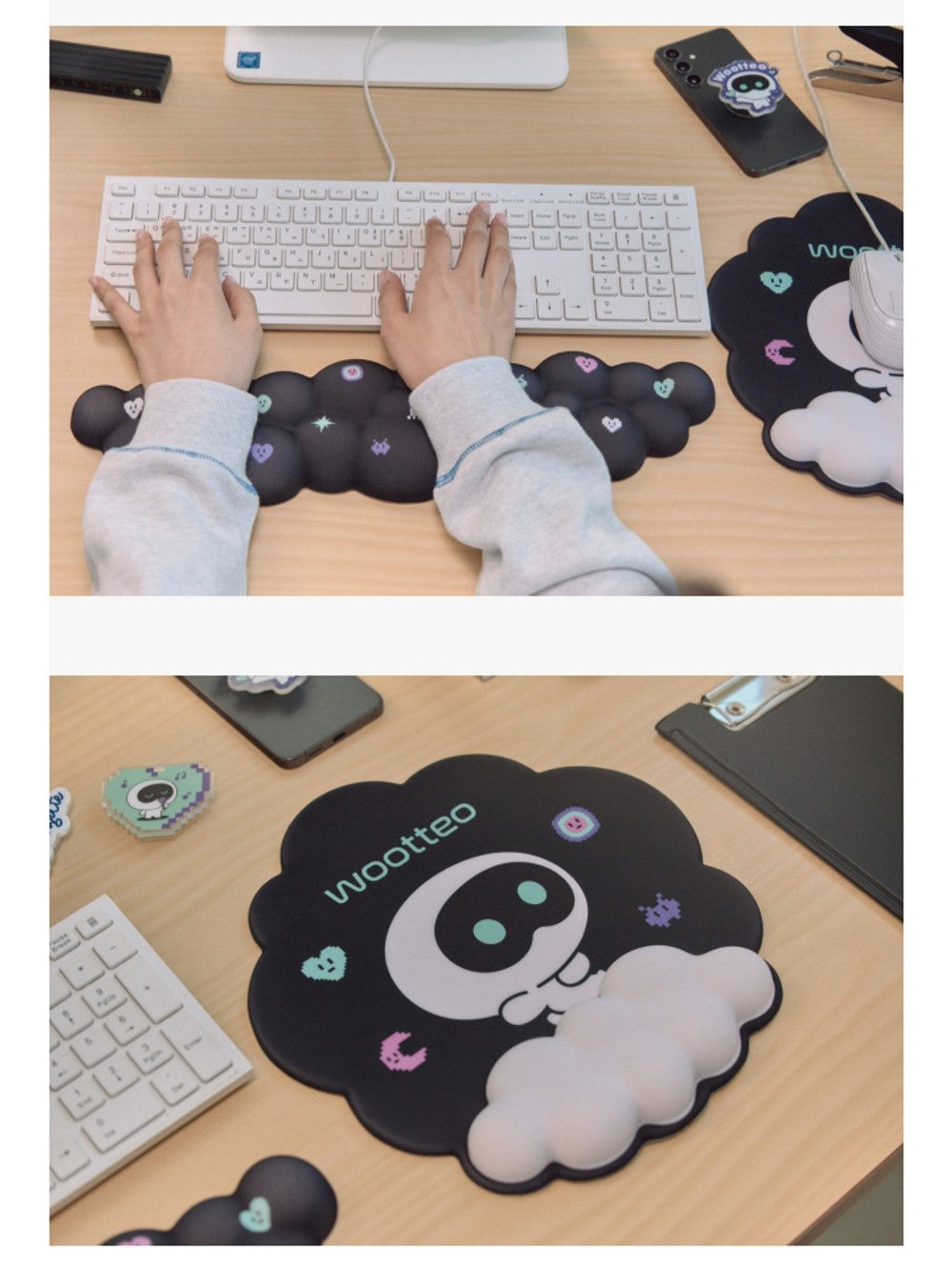 Bộ Kê Tay BTS Wootteo Wrist Rest Set - Kallos Vietnam