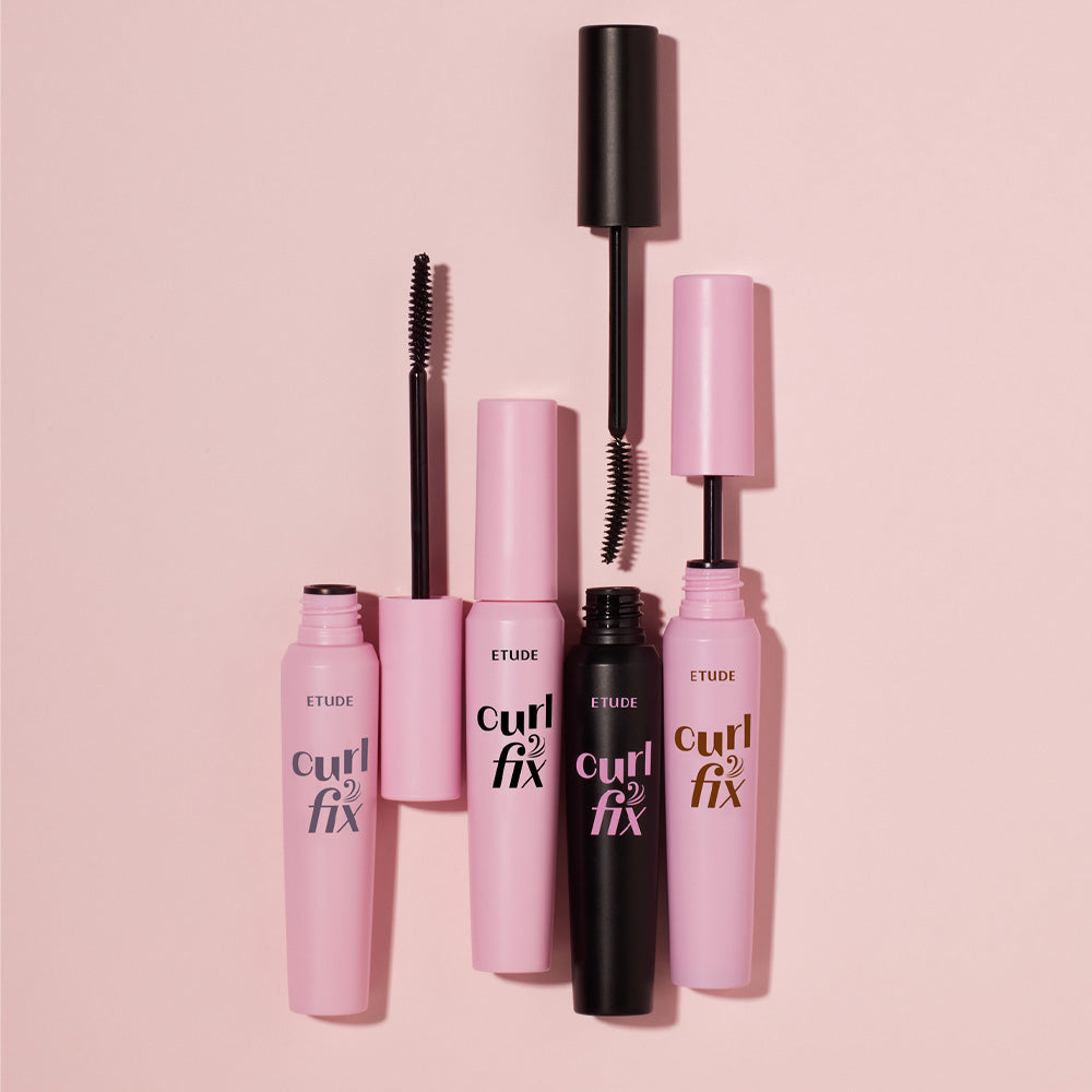 Bộ Mascara ETUDE Curl Fix Mascara & Eyelash Comb Set-Kallos