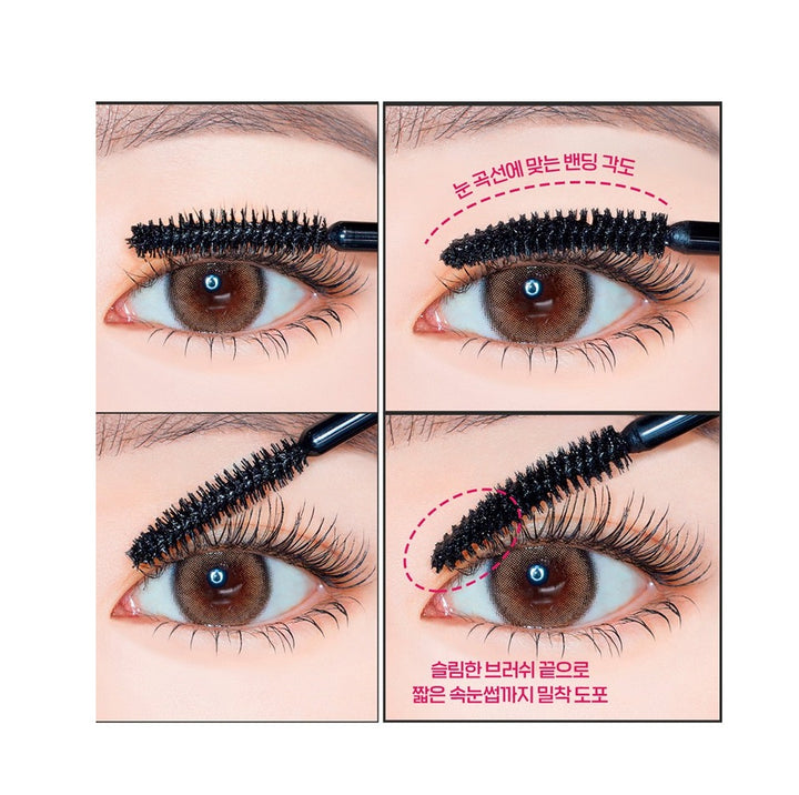 Bộ Mascara ETUDE Curl Fix Mascara &amp; Eyelash Comb Set-Kallos