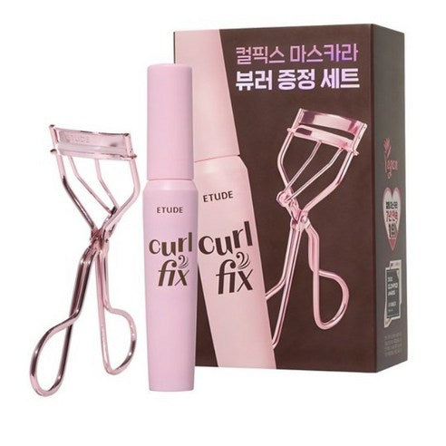 Bộ Mascara ETUDE Curl Fix Mascara & Eyelash Curler Set-Kallos