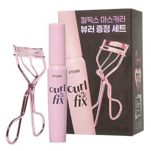 Bộ Mascara ETUDE Curl Fix Mascara & Eyelash Curler Set-Kallos