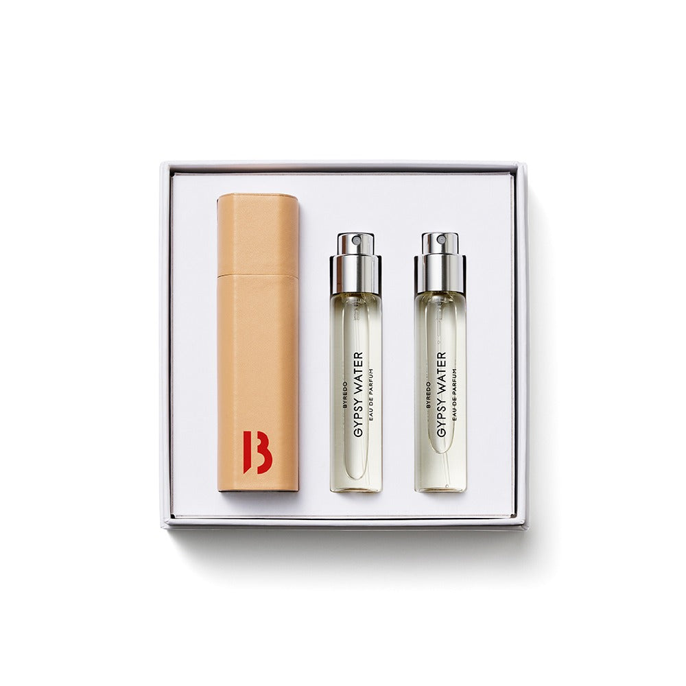 Bộ Nước Hoa BYREDO Gypsy Water Eau De Parfum & Leather Case-Kallos