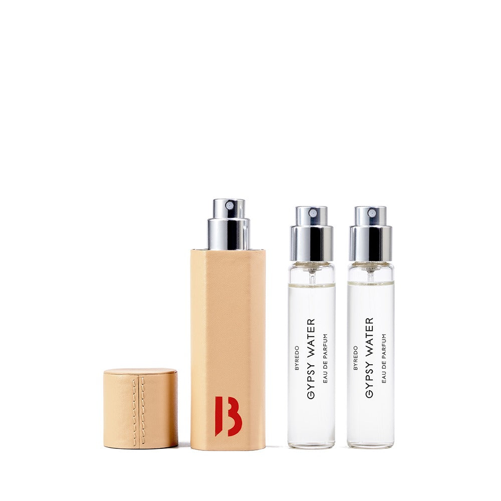 Bộ Nước Hoa BYREDO Gypsy Water Eau De Parfum & Leather Case-Kallos