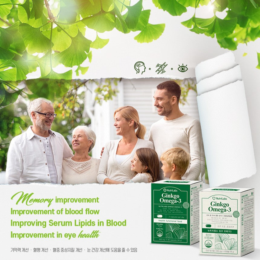 Bộ Nutrilabs Ginko Omega-3 Gift Set