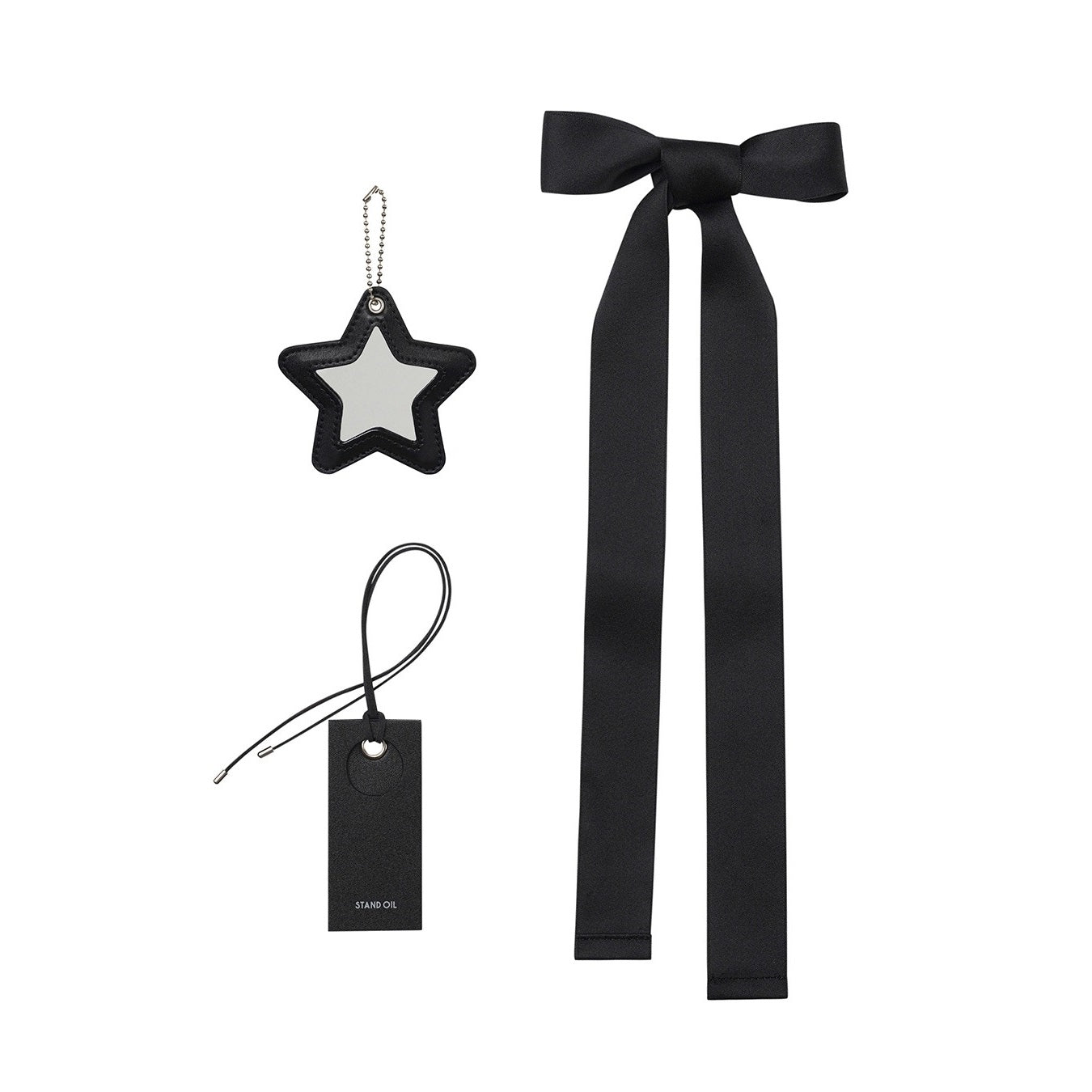 Bộ Phụ Kiện Túi Xách Stand Oil My Charm Set #Black-Kallos