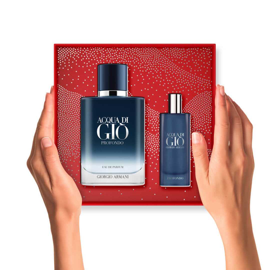 Bộ Quà Tặng ARMANI Acqua di Giò Profundo Eau de Parfum Set