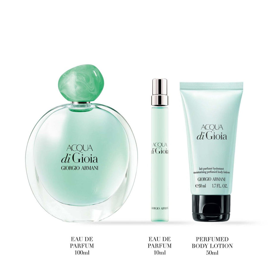 Bộ Quà Tặng ARMANI Acqua di Gioia Eau de Parfum 3-Piece Holiday Set