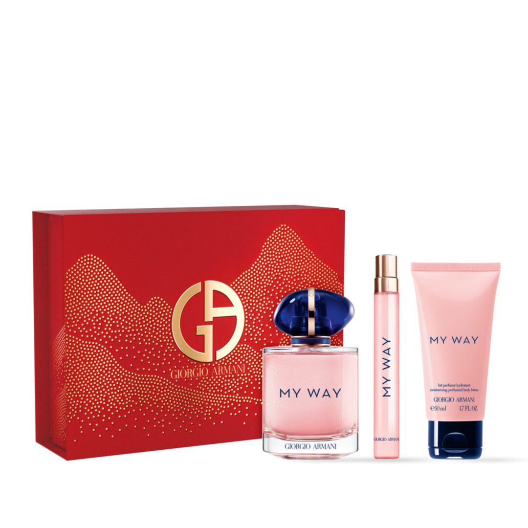 Bộ Quà Tặng ARMANI My Way Eau de Parfum 3-Piece Holiday Set