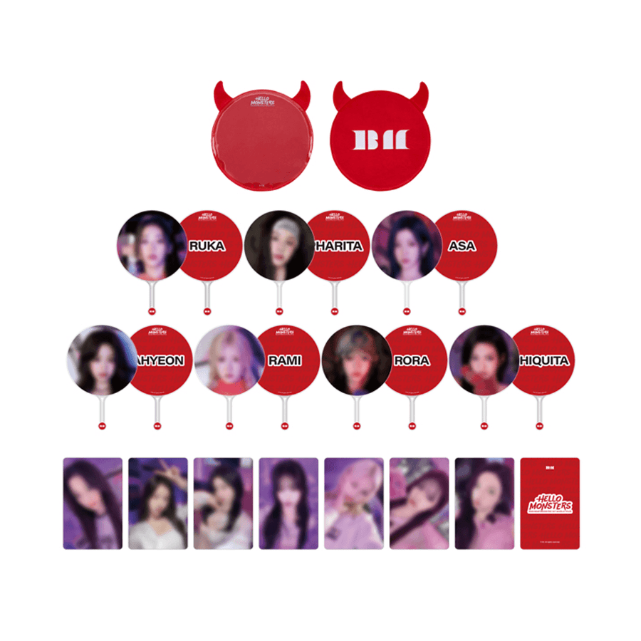 Bộ Quà Tặng BABYMONSTER Image Picket + Fabric Horn Cover Set - Kallos Vietnam
