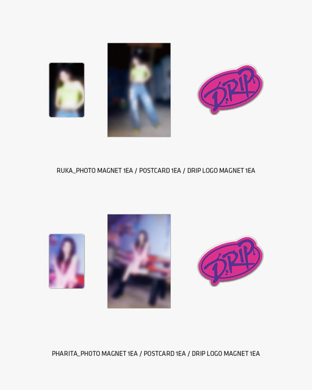 Bộ Quà Tặng BABYMONSTER Magnet + Postcard Set - Kallos Vietnam