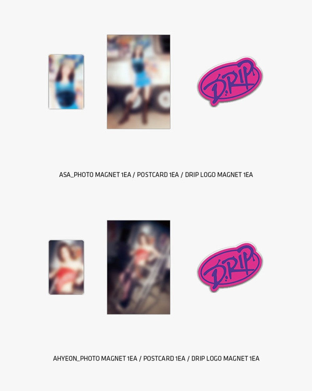 Bộ Quà Tặng BABYMONSTER Magnet + Postcard Set - Kallos Vietnam
