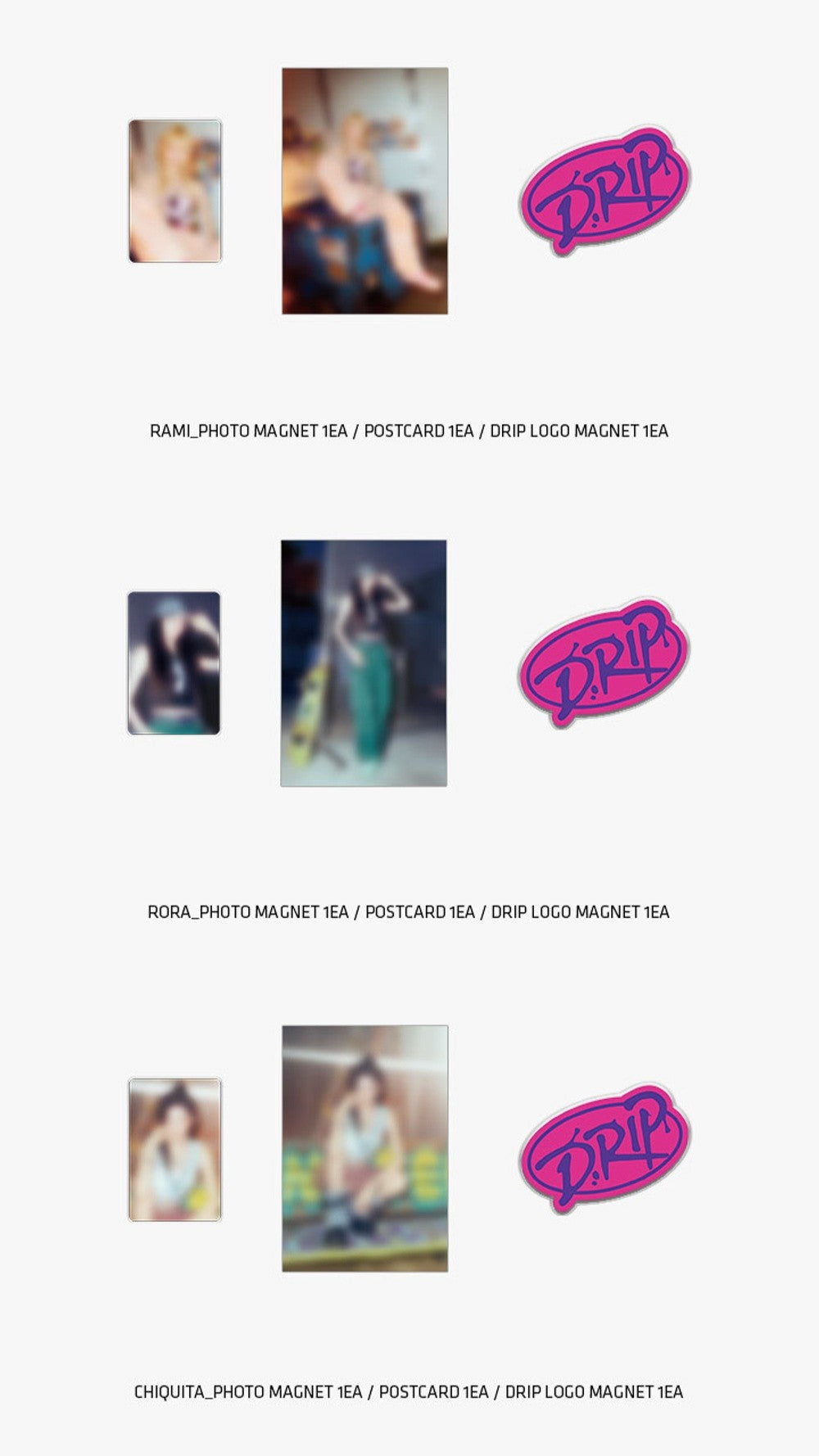 Bộ Quà Tặng BABYMONSTER Magnet + Postcard Set - Kallos Vietnam