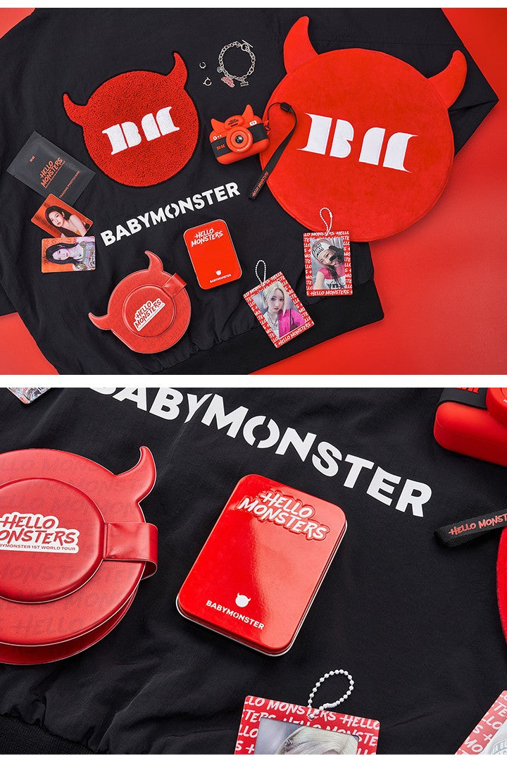 Bộ Quà Tặng BABYMONSTER Tin Case + Instant Photo + Sticker Set