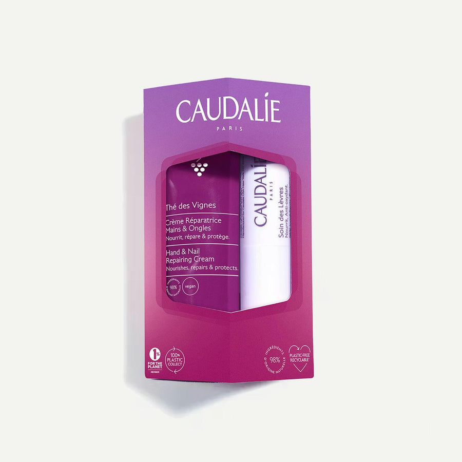 Bộ Quà Tặng Caudalie Thé des Vignes Hand & Lip Duo-Kallos