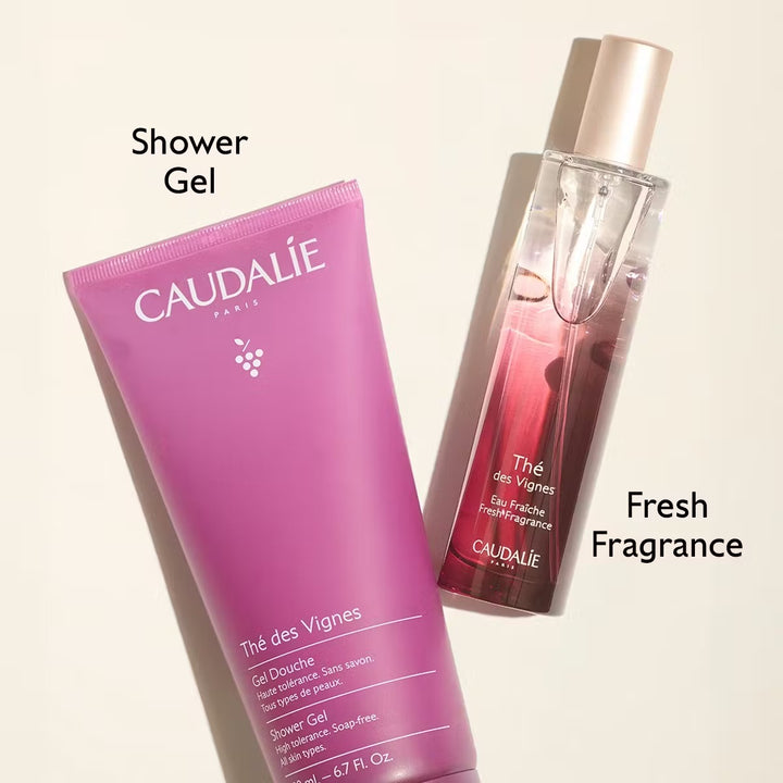 Bộ Quà Tặng Caudalie Thé Des Vignes Shower Gel &amp; Body Lotion Set-Kallos