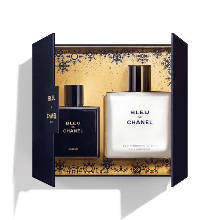 Bộ Quà Tặng CHANEL Bleu de Chanel 1.7 fl. oz. Parfum 3-in-1 Moisturizer Set - Kallos Vietnam
