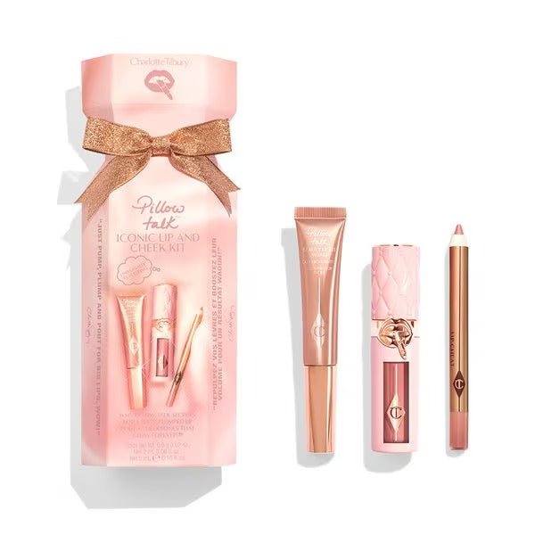 Bộ Quà Tặng Charlotte Tilbury Pillow Talk Iconic Lip And Cheek Kit