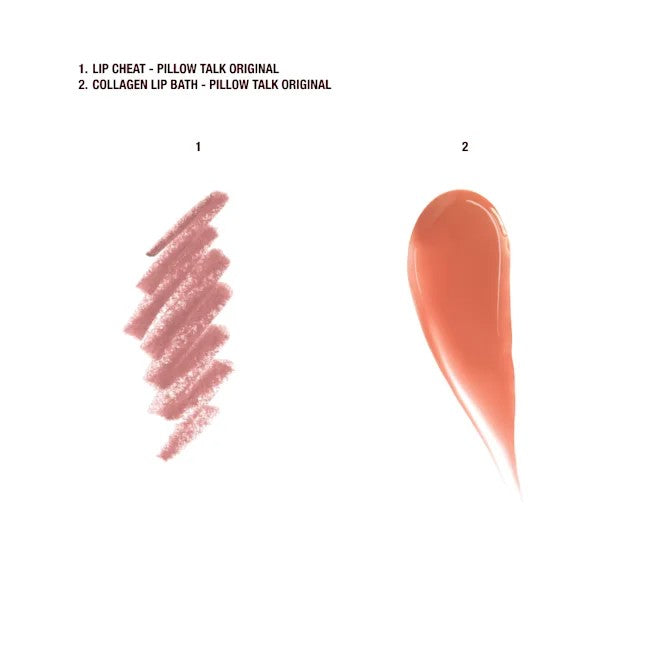 Bộ Quà Tặng Charlotte Tilbury Pillow Talk Mini Glossy Lips Duo 