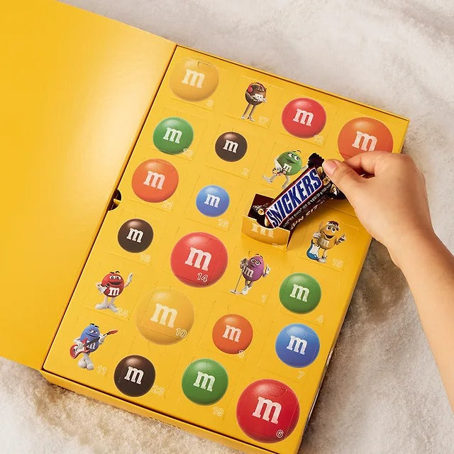 Bộ Quà Tặng Chocolate M&M Advent Calendar 2025-Kallos