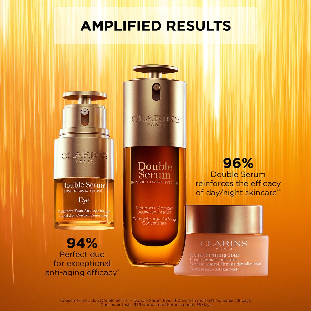 Bộ Quà Tặng CLARINS Double Serum G9 #75 mL (Holiday Pouch)-Kallos