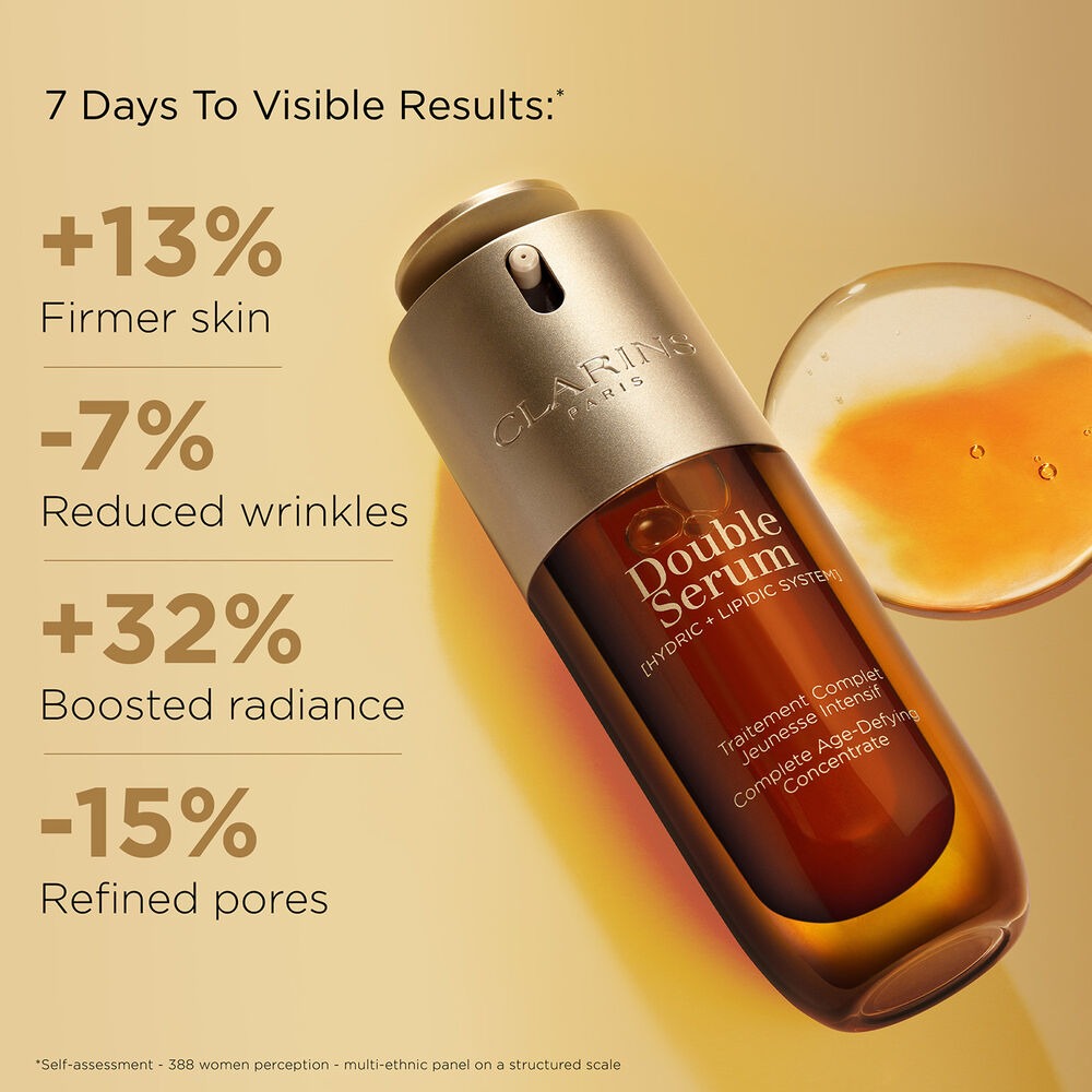 Bộ Quà Tặng CLARINS Double Serum G9 #75 mL (Holiday Pouch)-Kallos