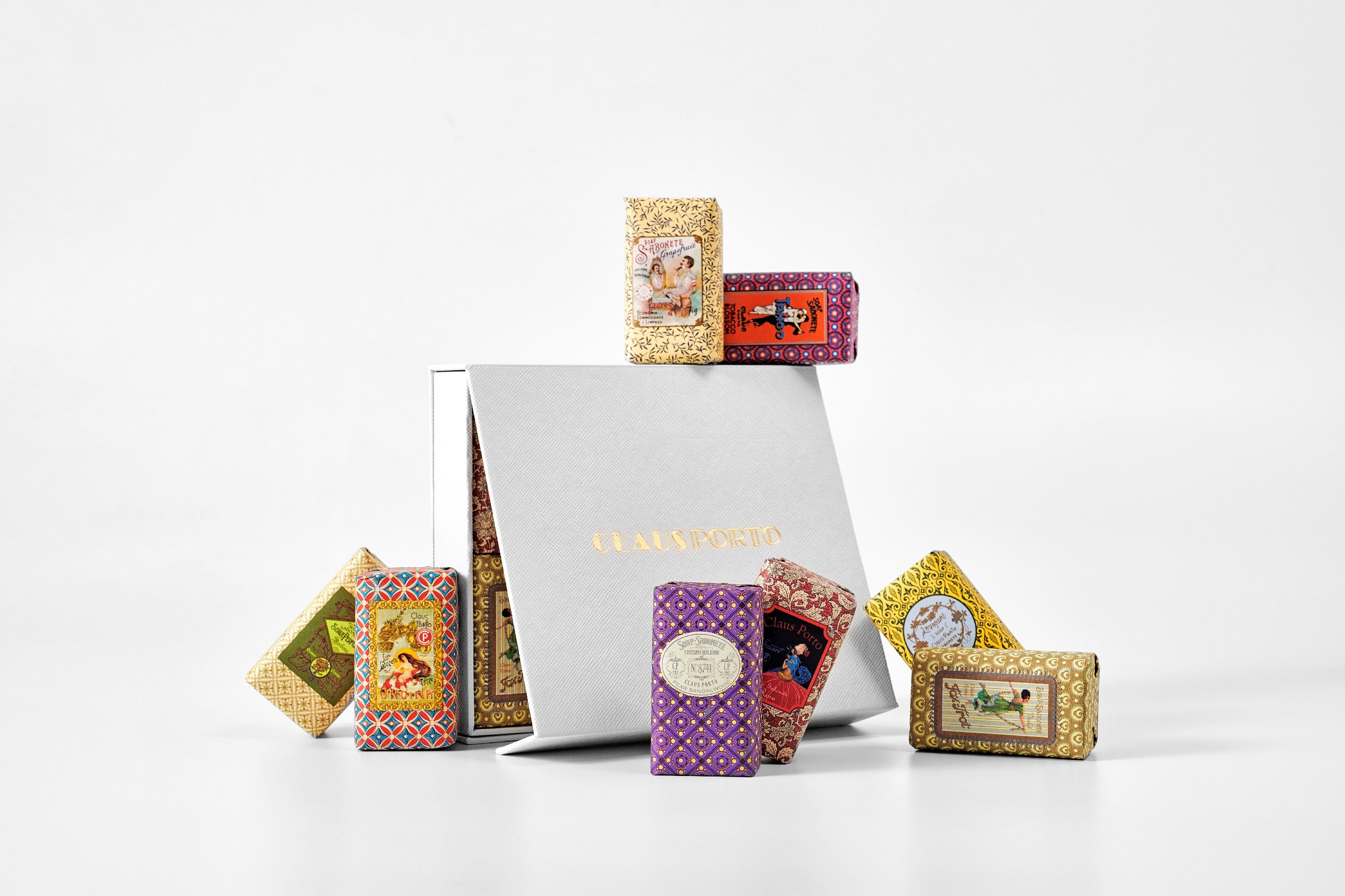 Bộ Quà Tặng Claus Porto 8 Mini Soaps Fantasia Gift Box-Kallos
