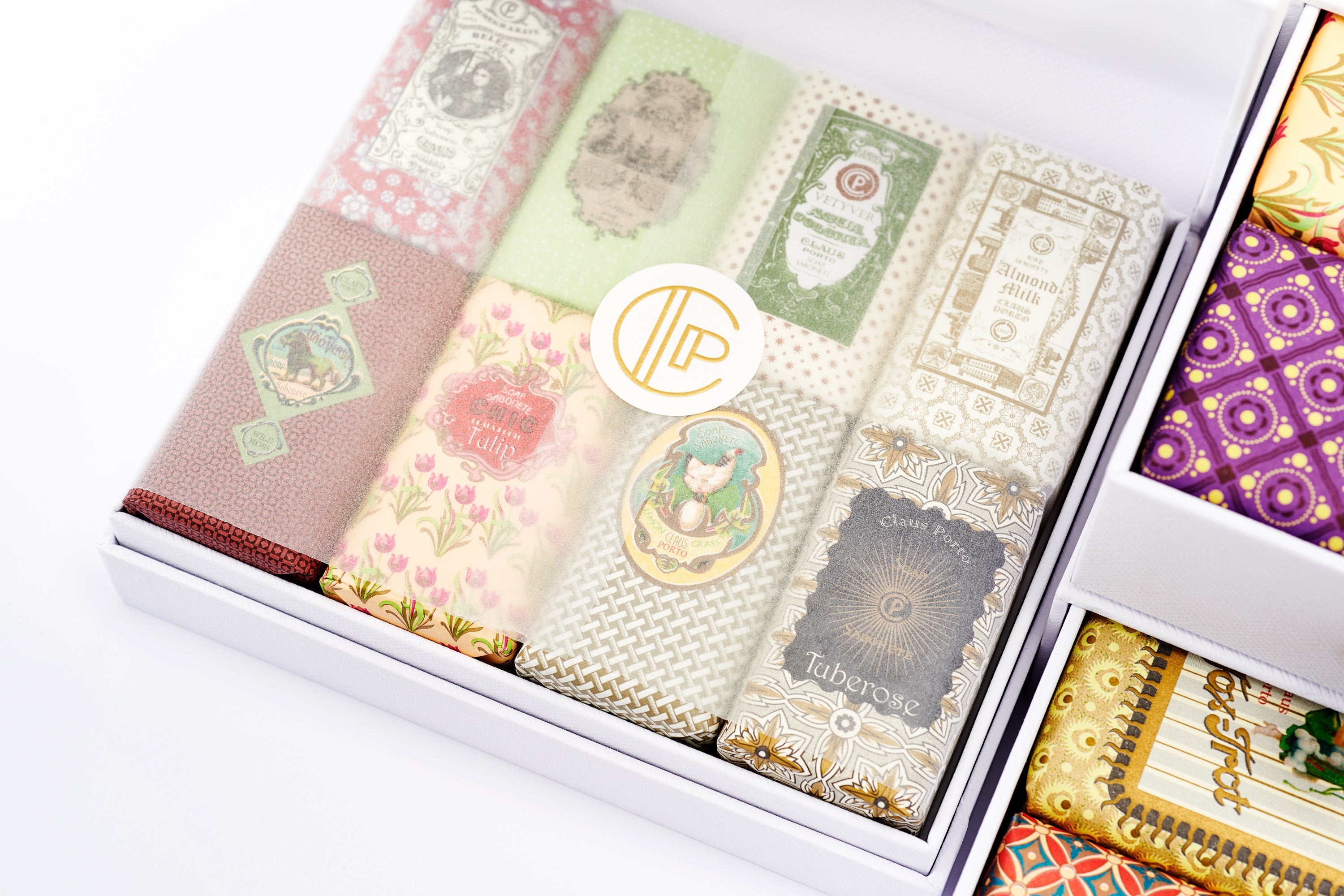 Bộ Quà Tặng Claus Porto Classico 8 Mini Soaps Gift Box-Kallos