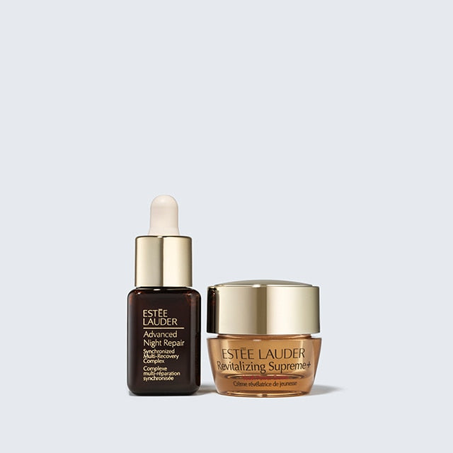 Bộ Quà Tặng ESTÉE LAUDER The Power Pair Repair Serum + Moisturizer Mini Skincare Set