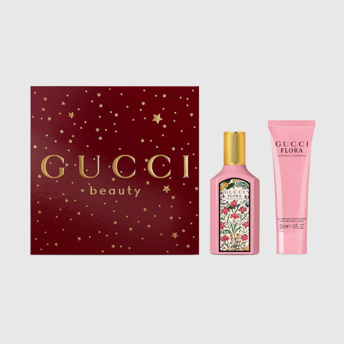 Bộ Quà Tặng GUCCI Flora Gorgeous Gardenia Body Lotion Gift Set-Kallos