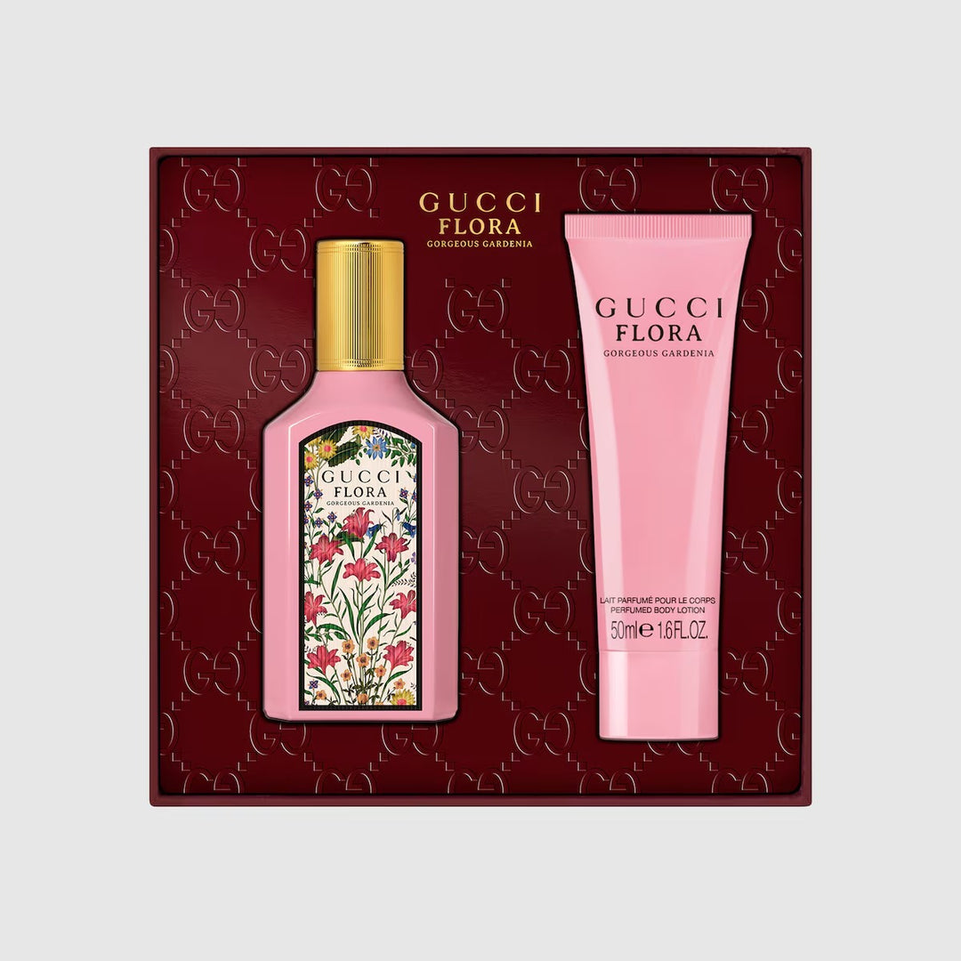 Bộ Quà Tặng GUCCI Flora Gorgeous Gardenia Body Lotion Gift Set