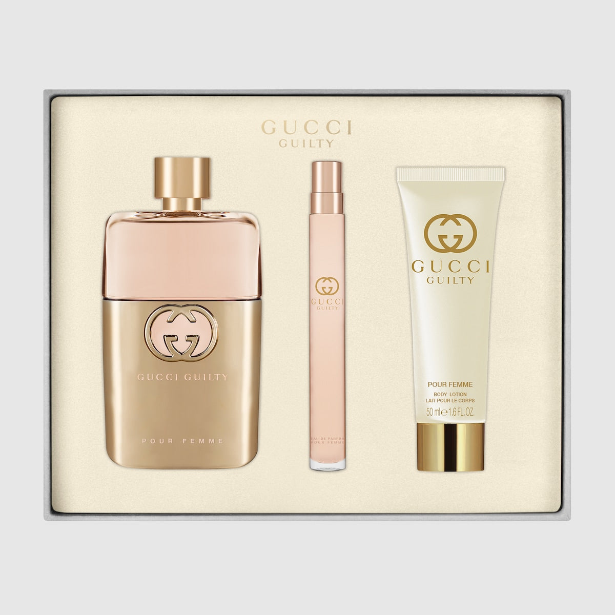 Bộ Quà Tặng GUCCI Guilty Pour Femme Gift Set